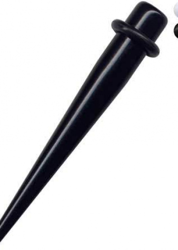 Dehnungsstab Acryl Schwarz