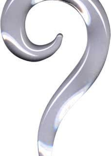 Dehnungsspirale Glas Transparent