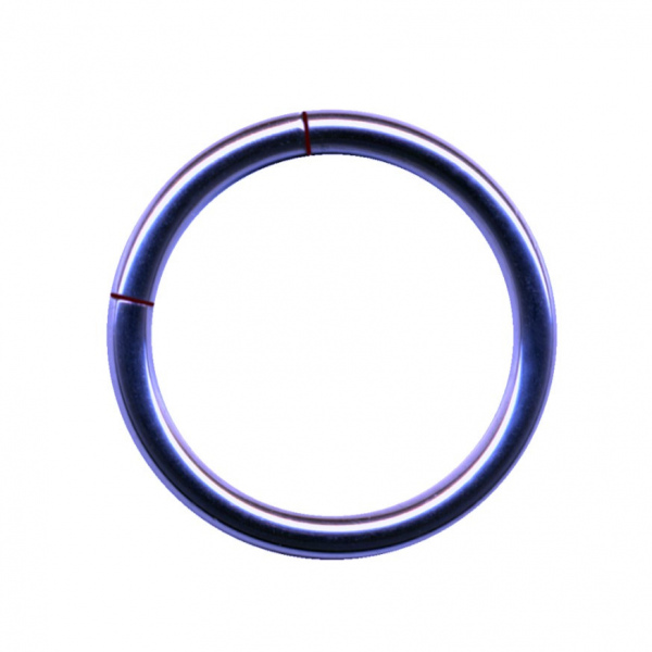 Segmentring Chirurgenstahl Piercing Ring Lavendel Flieder