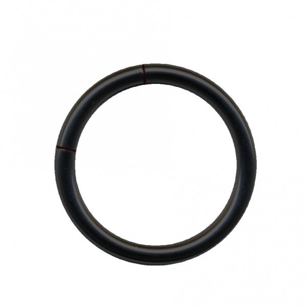 Segmentring Chirurgenstahl Piercing Ring Schwarz