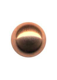 Ball Surgical Steel Yellow Rose Gold with Thread