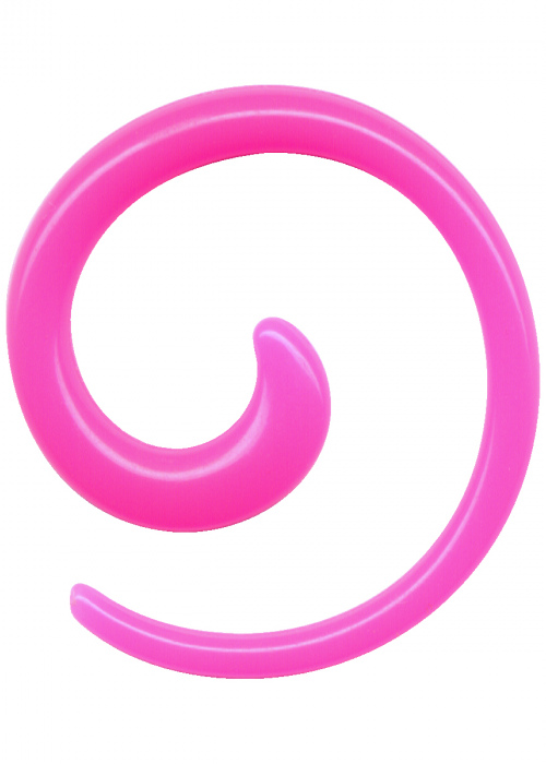 Dehnungsspirale Acryl Pink Rosa